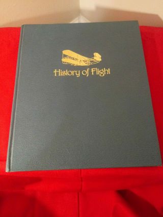 1978 History Of Flight First Day Cover,  Postal Commemorative Society Stamp Book