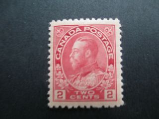 Canada - 1911 2c Rose Red Very Fine Looking Lmm Stamp.  Sg 200