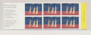 Lk47190 Booklet Great Britain Christmas Stamps Fine Lot Mnh