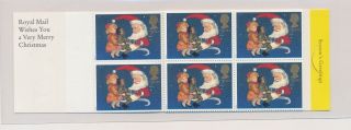Lk47187 Booklet Great Britain Christmas Stamps Fine Lot Mnh