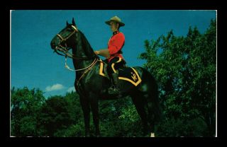 Dr Jim Stamps Royal Canadian Mounted Police Canada Topical Postcard