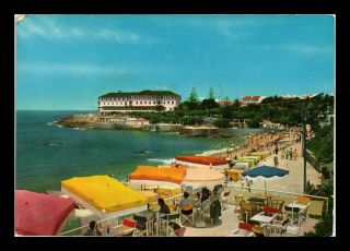 Dr Jim Stamps Esplanade Southern Beach Hotel Portugal Continental Size Postcard