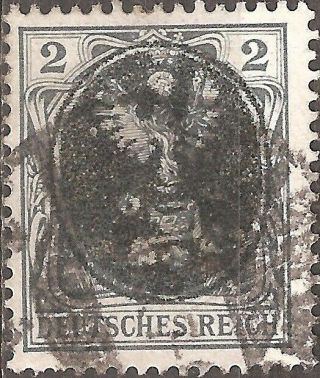 1919,  Poland 2 Pfg Stamp Large Eagle Overprint Local Issue On German Empire