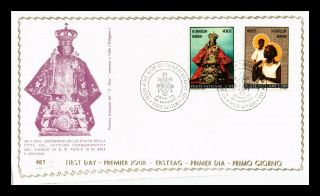 Dr Jim Stamps Journey Paul Vi Asia Oceania Fdc Vatican City Monarch Size Cover