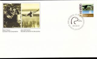 Canada 1988 Fdc Sc 1204 Wildlife Conservation - Duck Landing