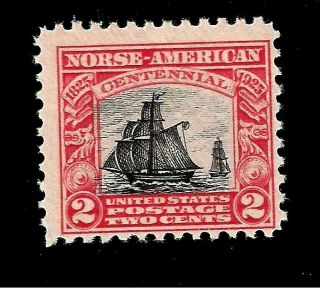 Us 1925 Sc 620 - 2 C Norse American Nh - Crisp Color