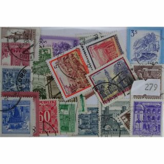 Austria.  25 Stamps,  All Different.  (279)