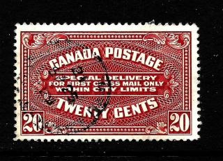 Hick Girl Stamp - Canada Sc E2 Special Delivery Issue 1922 Y933