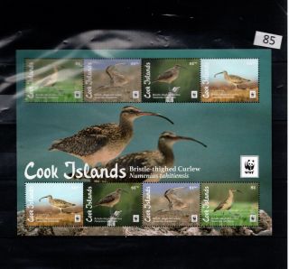 // Cook Islands - Mnh - Birds - Wwf - Full Sheet