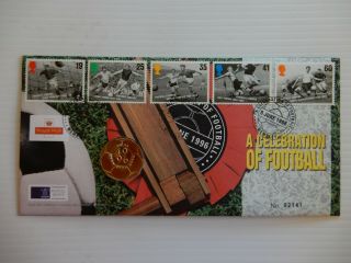 L Royal First Day Cover A Celebration Of Football