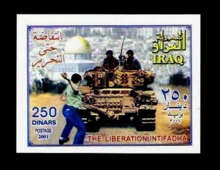 Iraq 2001 2002 Palestine Palestinian Intifada Saddam Hussein Flag Dove Bird