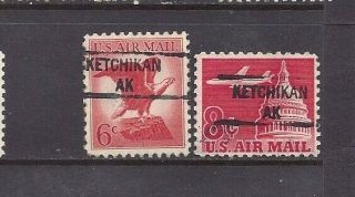 Alaska Precancels: Air Mail Definitives - Ketchikan 841