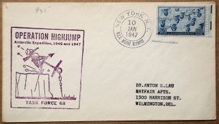 1947 Uss Mount Olympus Operation Highjump Cover