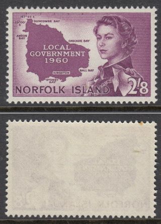 Norfolk Island 1960 Local Government High Value