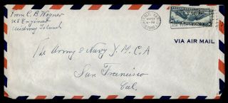 Dr Who 1940 Honolulu Hawaii Airmail To San Francisco Ca E46274