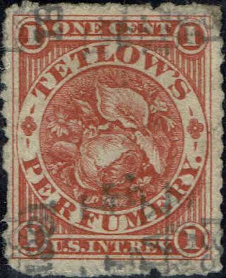 Rt 19d 1862 1c " Tetlow 