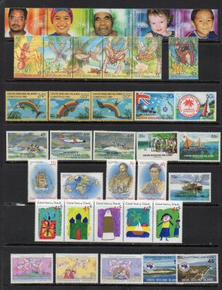 Cocos Keeling Islands.  36 Mnh Stamps.