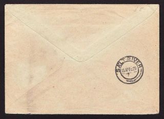 RUSSIA Soviet Union 1929 registered cover to South Africa franked Post Charity 2
