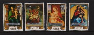 Niue - B56 - 59 Set - Visit Of Pope John Paul Ii - Cat.  $ 20.  00
