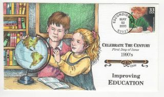 Sss: Collins Hp Fdc 2000 Celebrate Century 1990s Improving Education Sc 3191