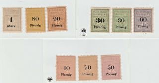 Germany Train Stamps - With Gum - Fiscal Revenue Stamp 12 - 20 Brunswick