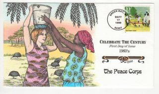 Sss: Collins Hp Fdc 1999 Celebrate Century 1960s The Peace Corps Sc 3188