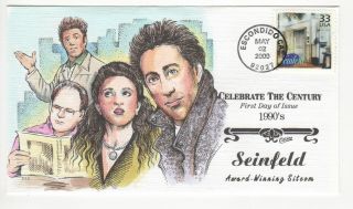 Sss: Collins Hp Fdc 2000 Celebrate The Century 1990s The Seinfeld Show Sc 3191