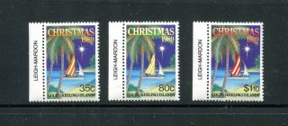 Cocos 207 - 09,  1989 Christmas,  Mnh (id6825)