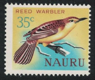 Nauru Reed Warbler Bird 1v 35c Mnh Sg 76
