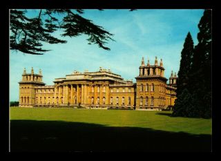 Dr Jim Stamps Blenheim Palace Front View United Kingdom Continental Postcard