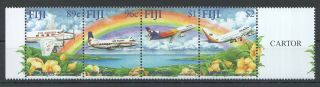 A751 Fiji 50th Anniversary Air Pacific Aviation 1set Mnh