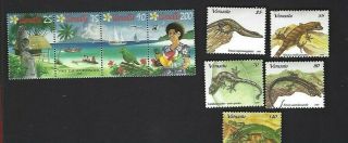 Vanuatu Sc 649 - 53 636 Strip (1994 - 5) Mh