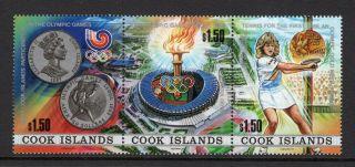 Cook Islands 1988 Olympic Games Set Um (mnh)