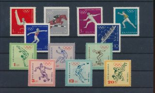 Lk54954 Bulgaria Mexico 1968 Olympic Games Fine Lot Mnh