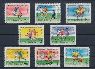 Lk54834 Romania 1990 World Cup Football Soccer Fine Lot Mnh