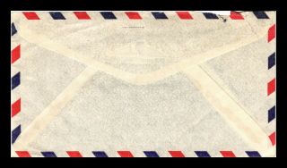 DR JIM STAMPS CARACAS VENEZUELA AIRMAIL TIED MULTI FRANKED COVER 2