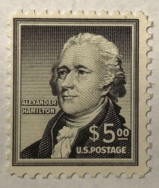 Scott 1053 $5 Alexander Hamilton Stamp Mnh