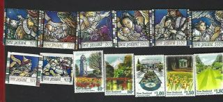 Zealand Sc 1385 - 92,  1400 - 4 (1996) Complete Mh