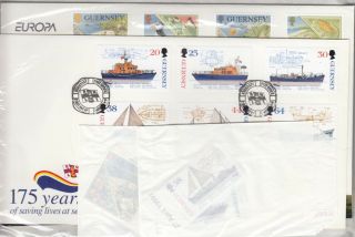 Guernsey 1999 Lifeboat/herm Fdc X 2 Pack X 2 Plus Sets X 2 Po Fresh J2682