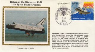 1984 41 - D Discovery 1st Launch Launch & Return - Judy Resnik; KSC 8/30 2
