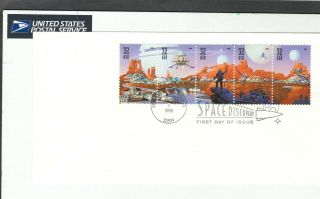 G Sc 3238 - 42 Space Discovery First Day Cover Envelope Comes In U.  S.  P.  S.  Package
