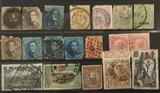 Belgium Old Classic Stamps Lot,  High Cv $,