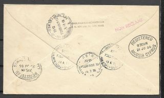 Judaica Israel Old Decorated Cover First Flight Lod Nicosia Cyprus with Map 1956 2