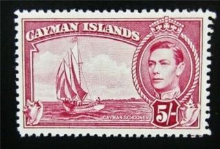 Nystamps British Cayman Islands Stamp 110 Og Nh $40
