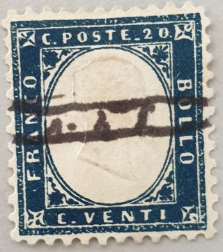 Italian Kingdom 1862,  King Victor Emmanuel 20 C,  Cv $,  Lot 2
