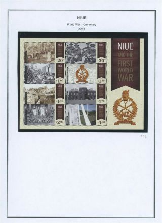 Niue Album Page Lot 51 - See Scan - $$$
