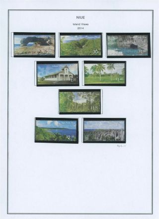 Niue Album Page Lot 46 - See Scan - $$$
