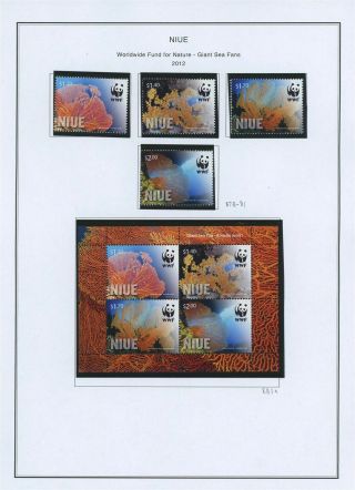 Niue Album Page Lot 40 - See Scan - $$$
