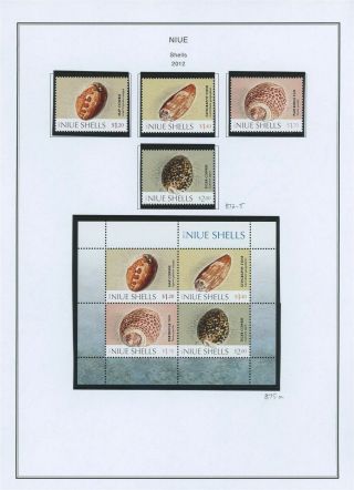 Niue Album Page Lot 38 - See Scan - $$$