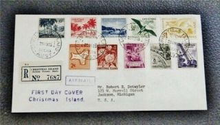 Nystamps British Christmas Island Stamp Fdc Paid: $45